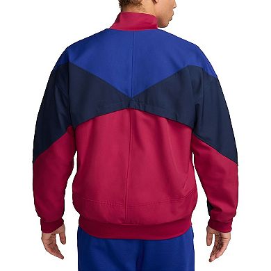Men's Nike  Red Barcelona 2023/24 Drac Pack Strike Anthem Performance Full-Zip Jacket