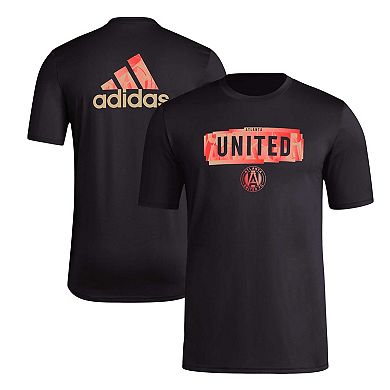 Men's adidas Black Atlanta United FC Local Pop AEROREADY T-Shirt