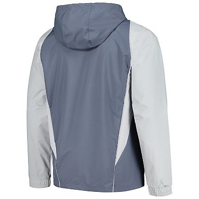 Men's adidas Gray St. Louis City SC 2024 All-Weather Raglan Full-Zip Jacket