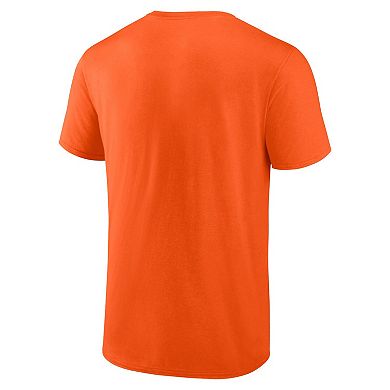 Men's Fanatics Branded Orange New York Islanders Authentic Pro Secondary T-Shirt