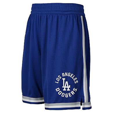 Youth Fanatics Branded Royal Los Angeles Dodgers Hit Home Mesh Shorts