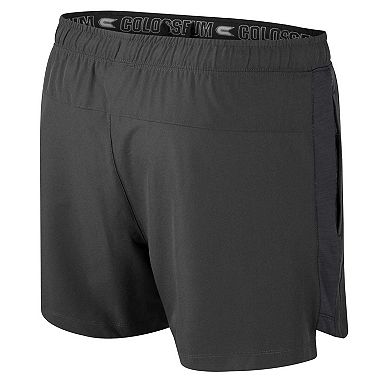 Men's Colosseum Charcoal Appalachian State Mountaineers Langmore Shorts