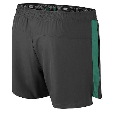 Men's Colosseum Charcoal Michigan State Spartans Langmore Shorts