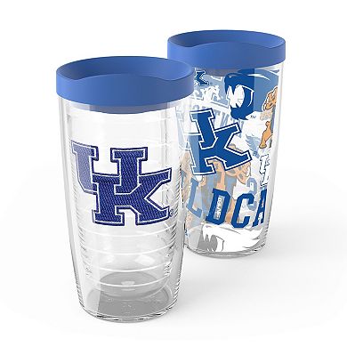 Tervis Kentucky Wildcats 2-Pack 16oz. Competitor & Emblem Tumbler Set