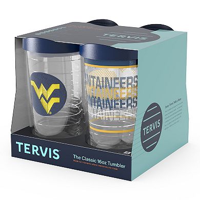 Tervis West Virginia Mountaineers Four-Pack 16oz. Classic Tumbler Set