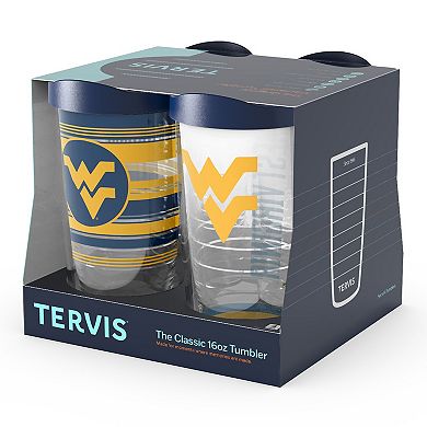Tervis West Virginia Mountaineers Four-Pack 16oz. Classic Tumbler Set