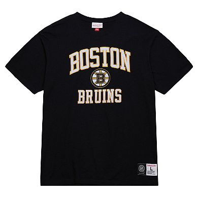 Men's Mitchell & Ness Black Boston Bruins Legendary Slub T-Shirt