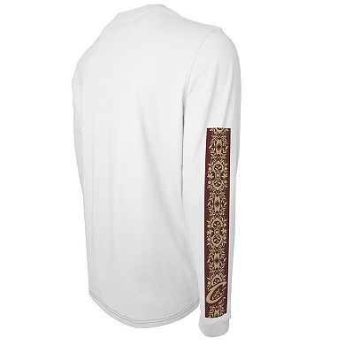 Unisex Stadium Essentials White Cleveland Cavaliers 2023/24 City Edition Scoreboard Long Sleeve T-Shirt