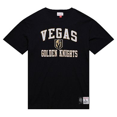 Men's Mitchell & Ness Black Vegas Golden Knights Legendary Slub T-Shirt