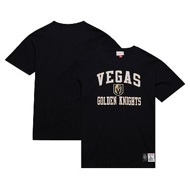 Men's Mitchell & Ness Black Vegas Golden Knights Legendary Slub T-Shirt