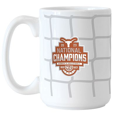 Texas Longhorns 2023 NCAA Women's Volleyball National Champions 15oz. Sublimated Mug