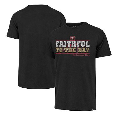 Men's '47 Black San Francisco 49ers Regional Franklin T-Shirt