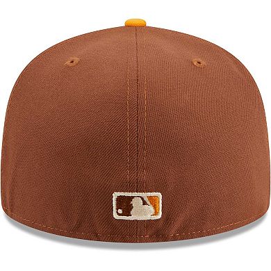 Men's New Era Brown New York Yankees Tiramisu  59FIFTY Fitted Hat
