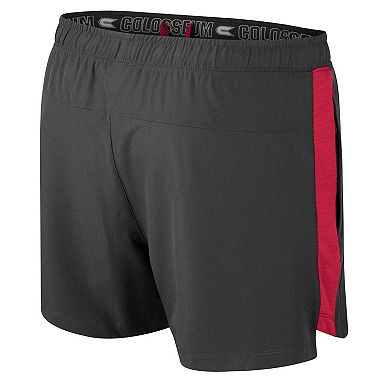 Men's Colosseum Charcoal Indiana Hoosiers Langmore Shorts