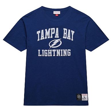 Men's Mitchell & Ness Blue Tampa Bay Lightning Legendary Slub T-Shirt