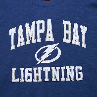 Men's Mitchell & Ness Blue Tampa Bay Lightning Legendary Slub T-Shirt