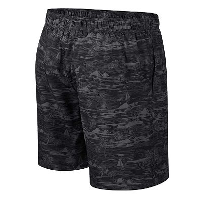 Men's Colosseum Black Vanderbilt Commodores Ozark Swim Shorts