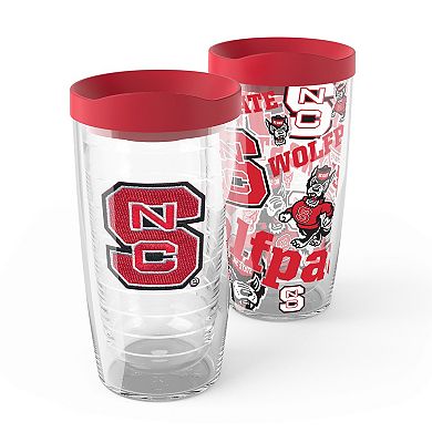 Tervis NC State Wolfpack 2-Pack 16oz. Competitor & Emblem Tumbler Set