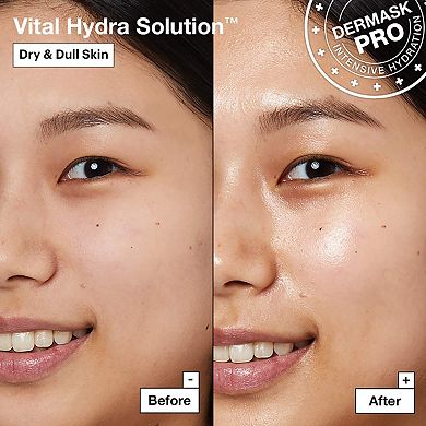 Vital Hydra Solution PRO Glow Face Mask with Hyaluronic Acid