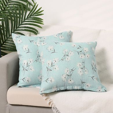 Printing Soft Throw Home Decor Living Room Bedroom Pillow Covers 2 Pcs 18" X 18"