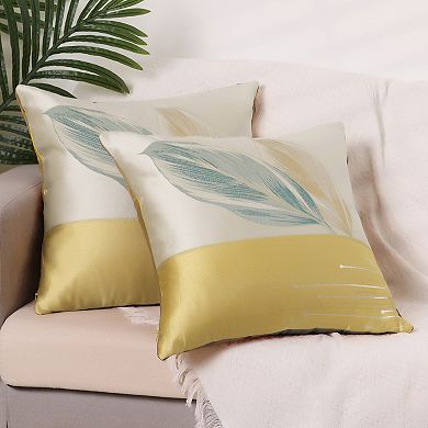 Sofa Home Bedroom Vintage Print Throw Decorative Pillow Cases 2 Pcs