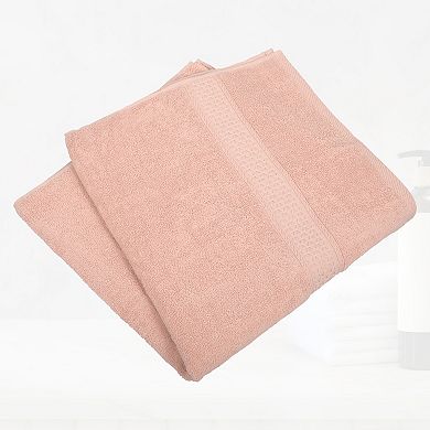 3 Pcs Cotton Bath Towel Classic Design 27.56" X 55.12"