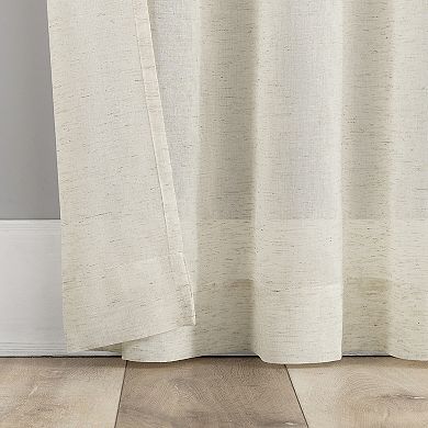 Sonoma Goods For Life Kemi Semi-Sheer Rod Pocket Set of 2 Curtain Panels