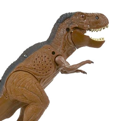 Contixo Remote Control Walking Tyrannosaurus Dinosaur With Light-up Eyes & Roaring Effect