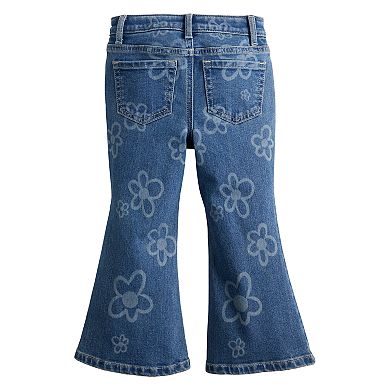 Baby & Toddler Girl Jumping Beans® High-Rise Flare Jeans