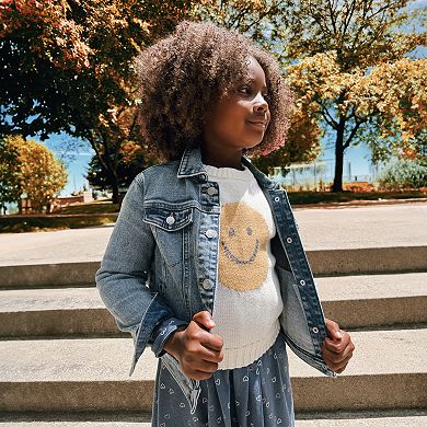 Girls 4-12 Jumping Beans® Denim Jacket