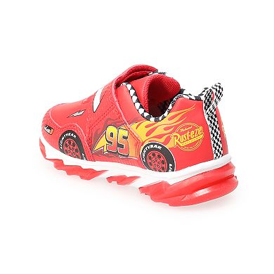 Disney / Pixar's Cars Lightning McQueen Lighted Athletic Boy/Toddler Sneakers