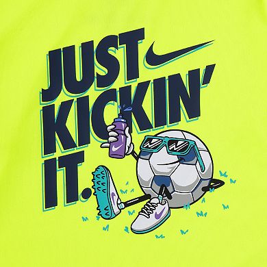 Baby & Toddler Boys Nike Dri-FIT "Just Kickin' It" Soccer Long Sleeve T-shirt
