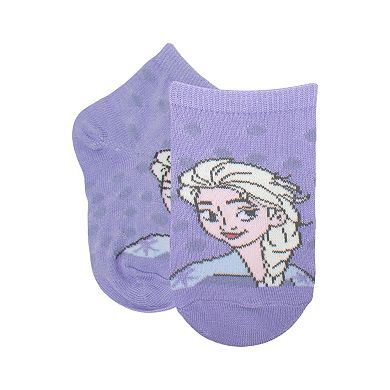 Disney's Frozen 2 Toddler Girl 6-Pack True Friendship Quarter Cut Socks