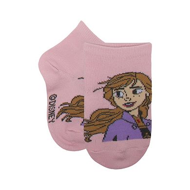 Disney's Frozen 2 Toddler Girl 6-Pack True Friendship Quarter Cut Socks