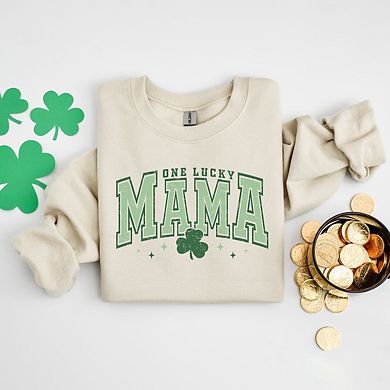 Lucky Mama Varsity Clover Sweatshirt