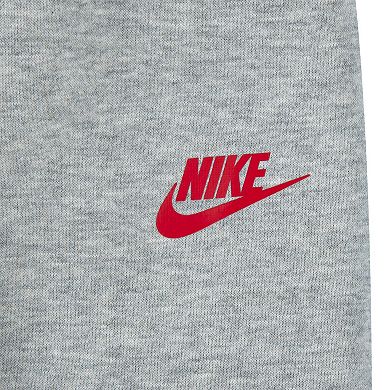 Toddler Boys Nike Retro Logo Long Sleeve T-shirt and Sweatpants 2-Piece Set