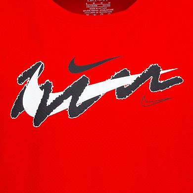 Boys 4-7 Nike Swoosh Dri-FIT Long Sleeve T-shirt