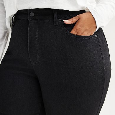 Plus Size Sonoma Goods For Life® High Rise Curvy Skinny Jeans