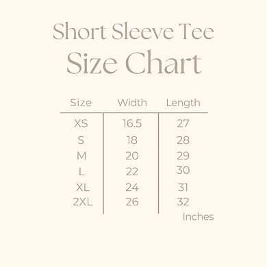 Coquette Pink Bow Chart Short Sleeve Graphic Tee