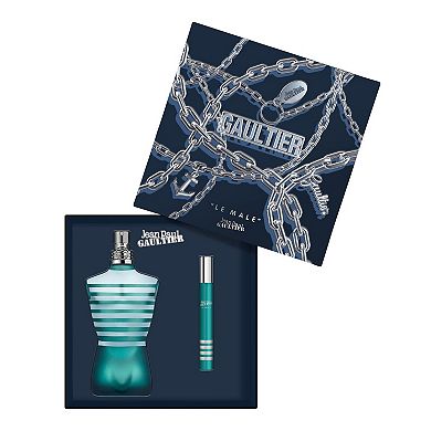 Jean Paul Gaultier Le Male Eau de Toilette Jumbo 2 Piece Gift Set