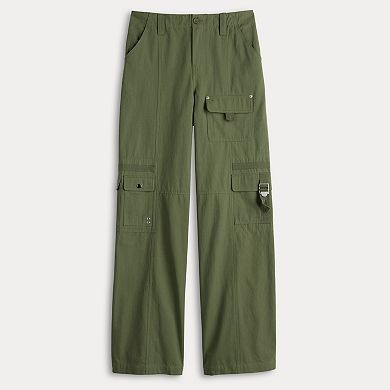 Juniors' Harper & Ivy Cargo Pocket Pants