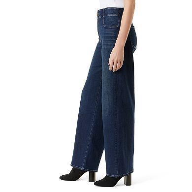 Women's Gloria Vanderbilt Tummy Sculpt Wide-Leg Jeans