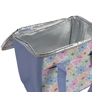 Floral Printed Soft Lunch Tote