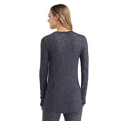 Women's Cuddl Duds® Soft Knit Long Sleeve Crew Top