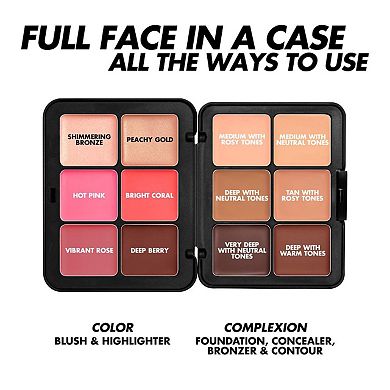 HD Skin Face Essentials Longwear Full Face Cream Palette