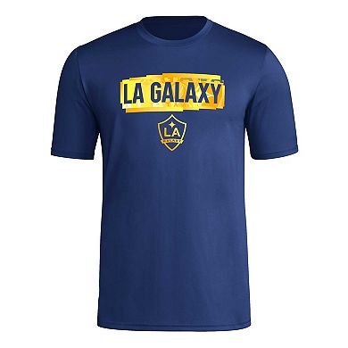 Men's adidas Navy LA Galaxy Local Pop AEROREADY T-Shirt