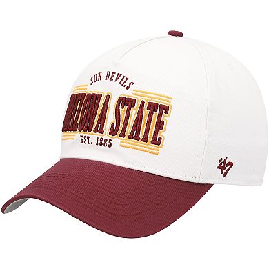 Men's '47 White Arizona State Sun Devils Streamline Hitch Adjustable Hat