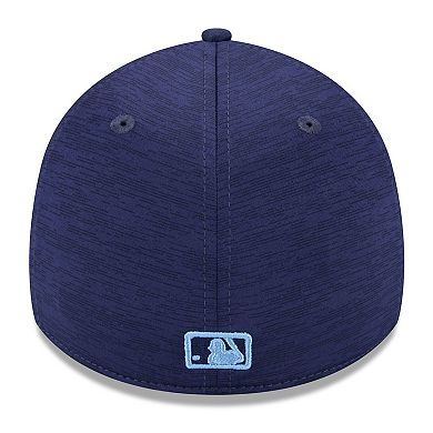 Men's New Era  Navy Tampa Bay Rays 2024 Clubhouse 39THIRTY Flex Fit Hat