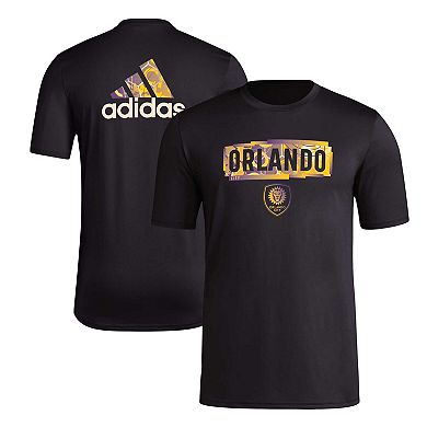 Men's adidas Black Orlando City SC Local Pop AEROREADY T-Shirt