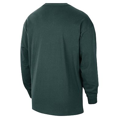 Men's Nike Green Michigan State Spartans Heritage Max90 Long Sleeve T-Shirt